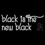Black Is The New Black Neon Signs
