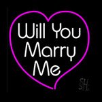 Will You Marry Me Neon Sign